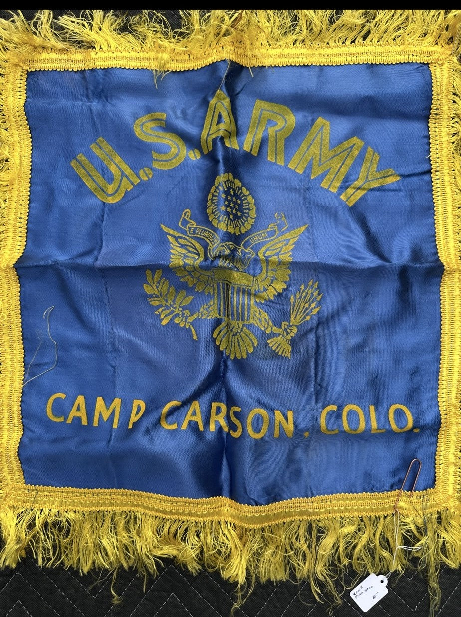 WW2 US Camp Carson Pillow Shams
