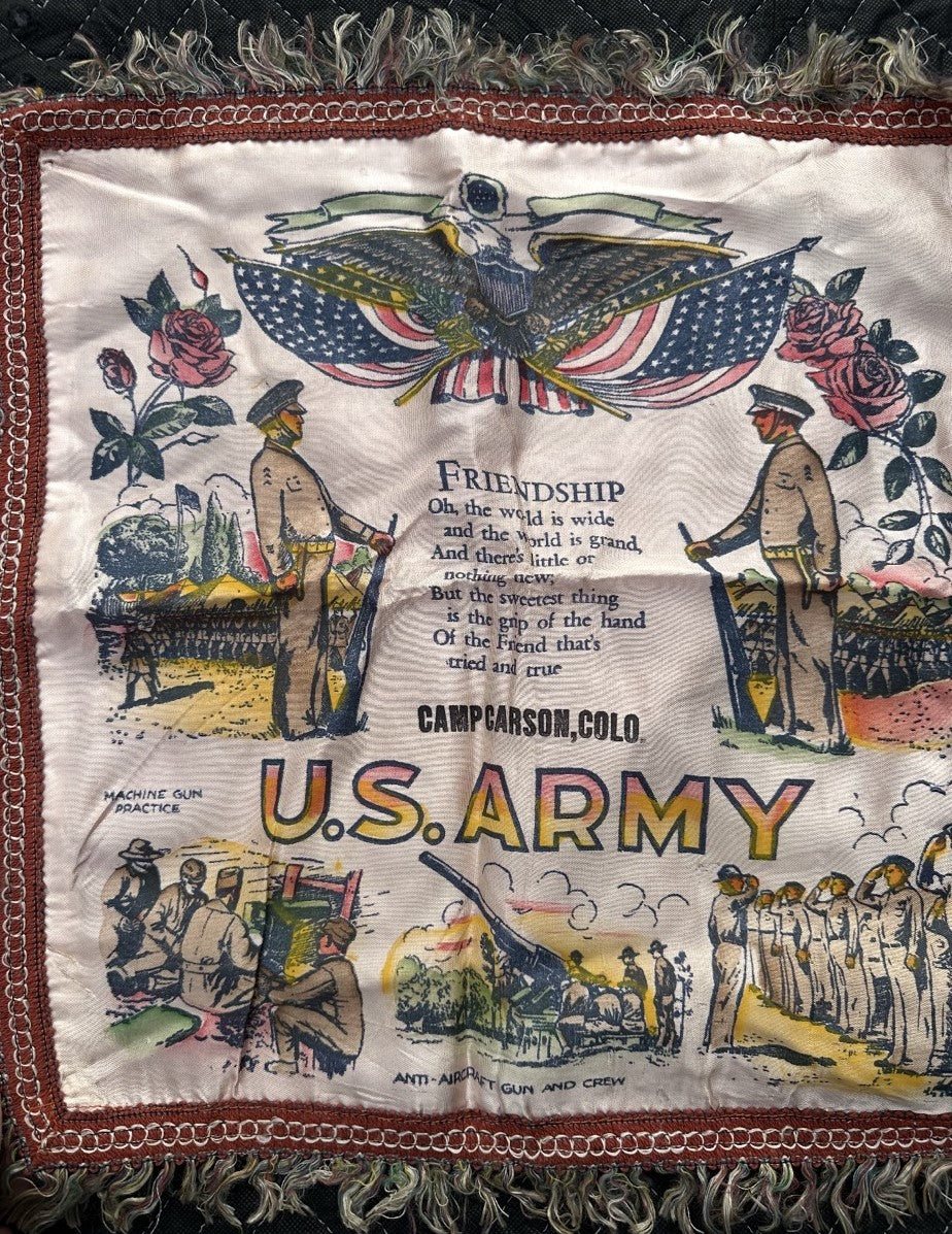 WW2 US Camp Carson Pillow Shams