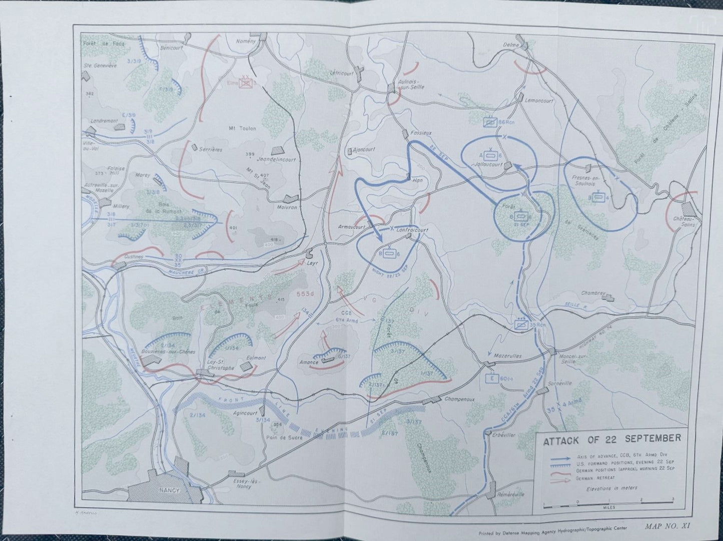 WW2 US Maps XII Corps
