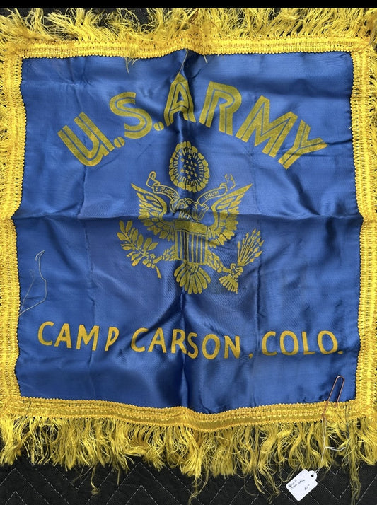 WW2 US Camp Carson Pillow Shams
