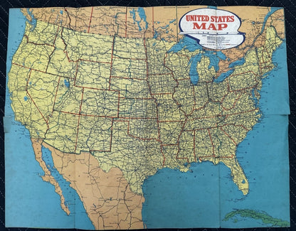 WW2 US Servicemen's Map