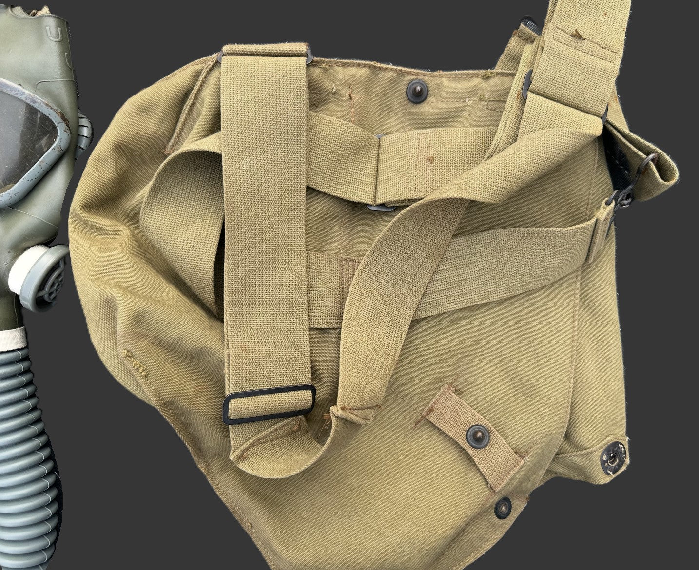 WW2 US M2 Gas Mask